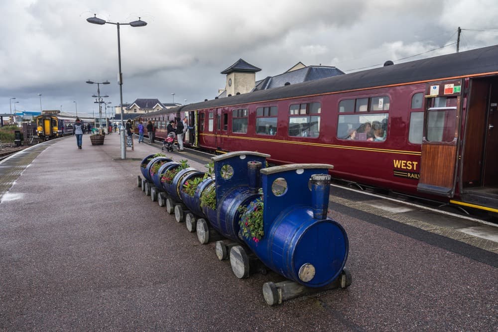 Riding the Hogwarts Express